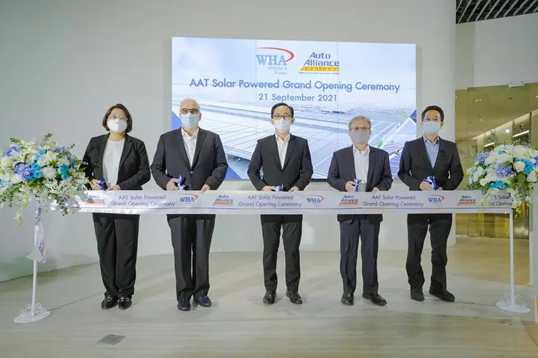 WHAUP ฤกษ์ดี ส่งมอบโครงการโซลาร์ รูฟท็อป ขนาด 5 เมกะวัตต์ ให้เอเอที ช่วยลดการปล่อยก๊าซคาร์บอนไดออกไซด์กว่า 9 หมื่นตัน - ประหยัดค่าไฟ 790 ล้านบาทใน 25 ปี