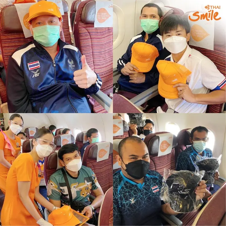 สายการบินไทยสมายล์ ได้ให้การต้อนรับคณะนัก...