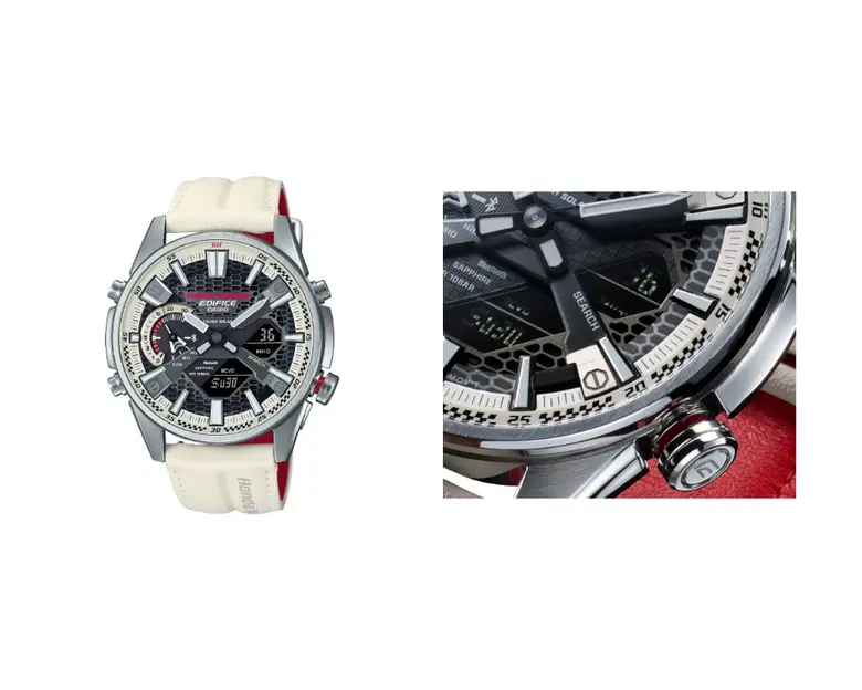 Casio สานต่อความร่วมมือ Honda Racing เตรียมเปิดตัวนาฬิกาไลน์ EDIFICE รุ่นใหม่ มาพร้อมสี Championship White อันเป็นตำนาน