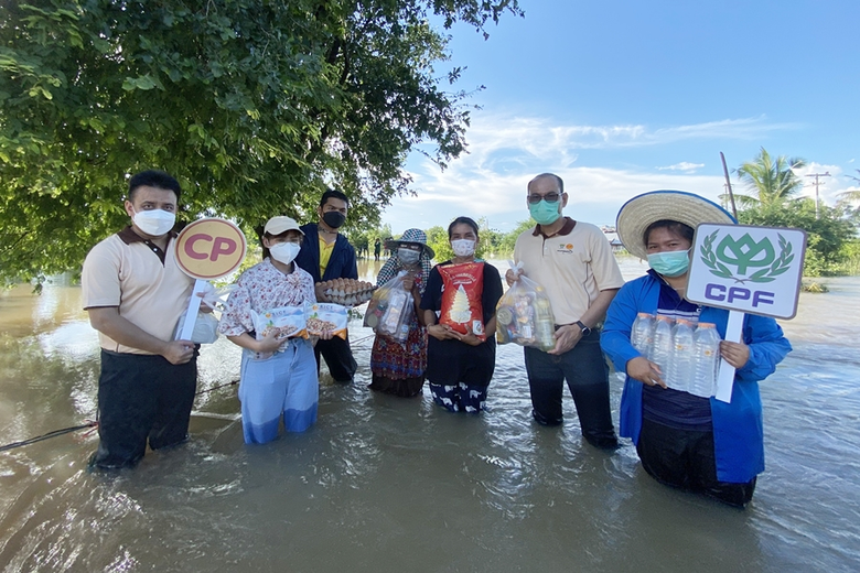 "CPF ส่งอาหารจากใจ สู้ภัยน้ำท่วม" เร่งลงพื้นที่ช่วยเหลือประชาชนชาวชัยภูมิ-นครราชสีมา
