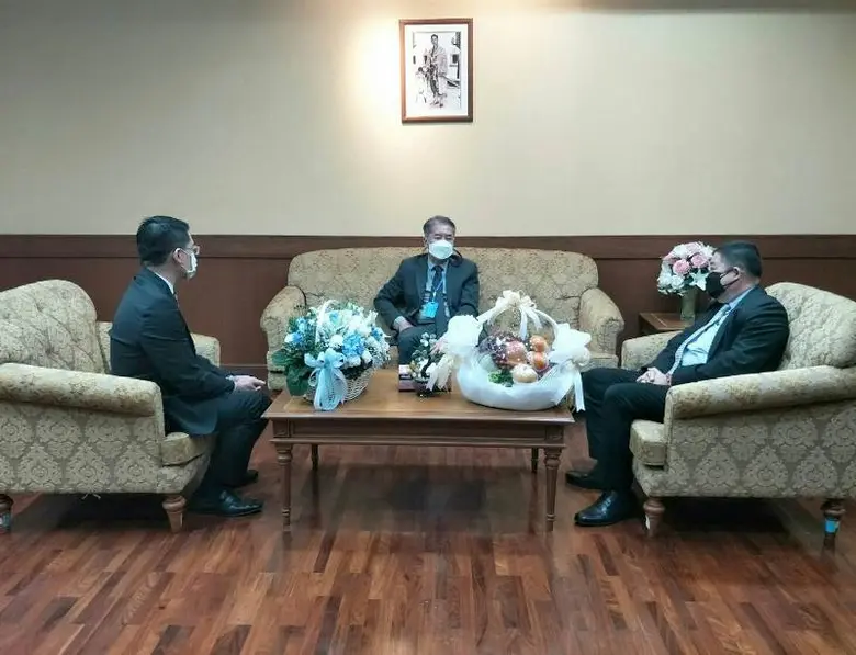 ผู้บริหาร ม.ศรีปทุม เข้าเยี่ยมคารวะและร่วมแสดงความยินดีประธานศาลปกครองสูงสุด คนใหม่