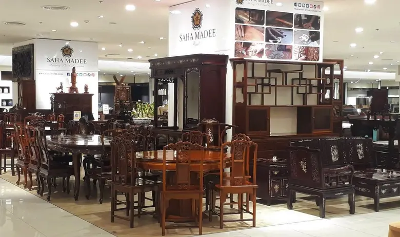 ส่อง เฟอร์นิเจอร์งานไม้ สุดคลาสสิก กลิ่นอายแบบเอเชียสไตล์ @โซนเฟอร์นิเจอร์ พาราไดซ์ พาร์ค