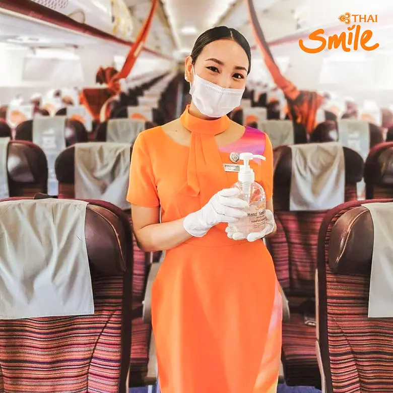 สายการบินไทยสมายล์ ชูมาตรการความปลอดภัยด้...