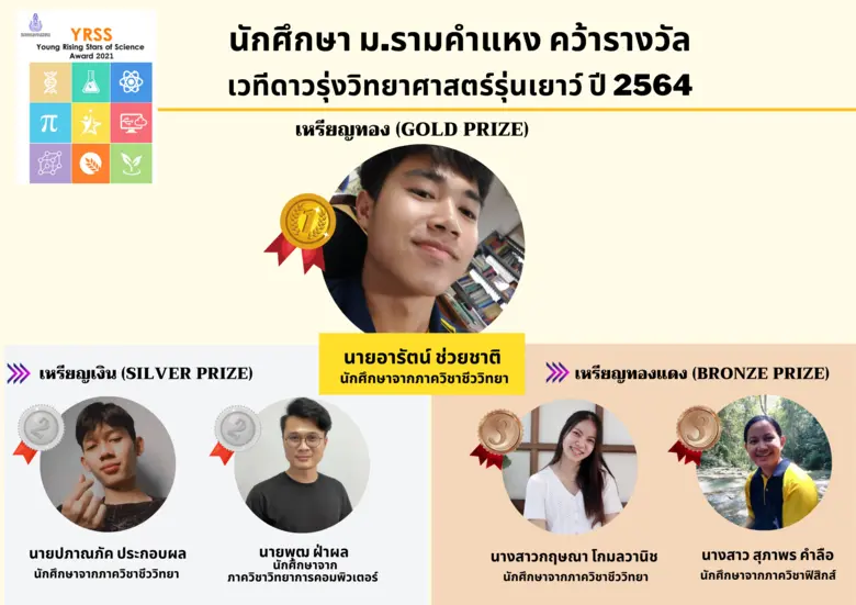 นักศึกษาคณะวิทยาศาสตร์ มหาวิทยาลัยรามคำแห...