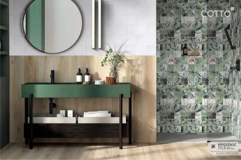 ร้อนนี้ เพิ่มความสุขให้กับการอาบน้ำแบบอิงแอบธรรมชาติ แถมสุขภาพดีกับคอตโต้ ไฮจีนิกไทล์ ตัวการกำจัดแบคทีเรียเพื่อสุขอนามัยของคนที่รัก