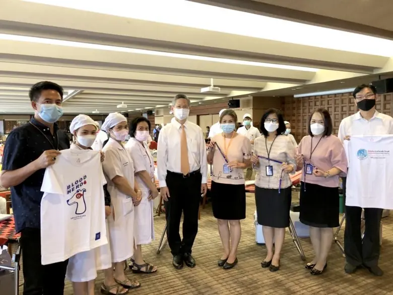 ธนาคารกรุงเทพ ร่วมกับศูนย์บริการโลหิตแห่ง...