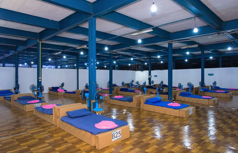 สหพัฒน์ ร่วมมือกับ เขตหนองแขม - ร.พ.หลวงพ่อทวีศักดิ์ ฯ  เปิดศูนย์พักคอยคลังสินค้าบางบอน 4 รองรับผู้ป่วยโควิด -19