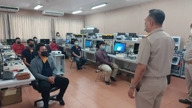 สพร.6 ขอนแก่น ฝึกอบรมสาขาการควบคุมระบบอัตโนมัติในงานอุตสาหกรรมเพื่อยกระดับฝีมือแรงงานในสถานประกอบกิจการ