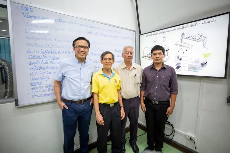 เครื่องฆ่าเชื้อโควิด-19 นวัตกรรมที่ได้พัฒ...