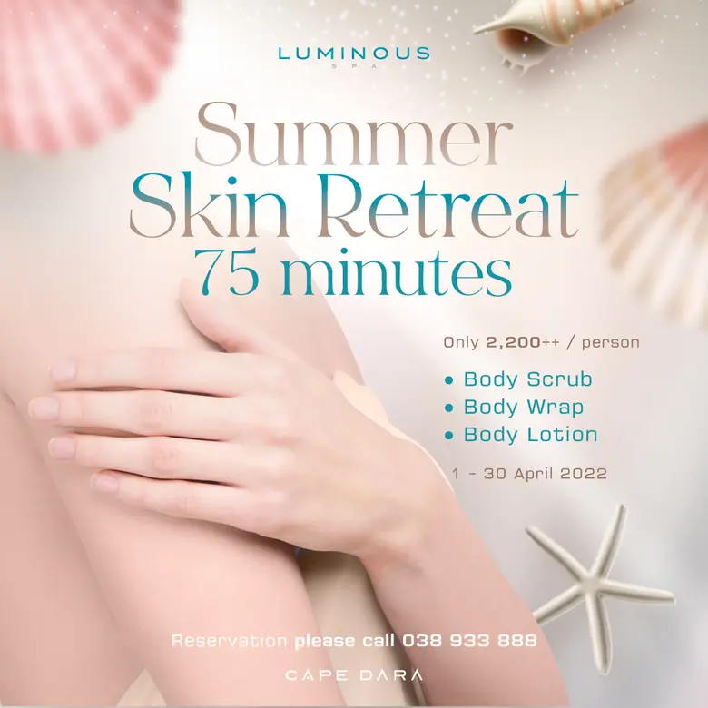 เติมพลังให้ร่างกายของคุณที่ลูมินัสสปา ให้...