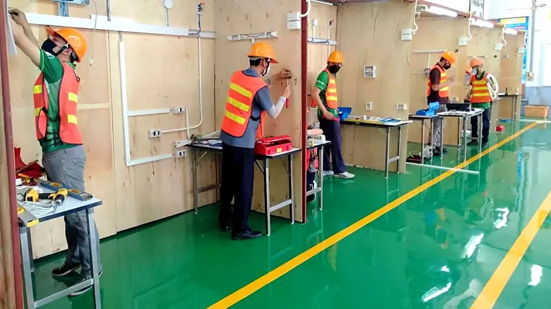 สำนักงานพัฒนาฝีมือแรงงานมหาสารคาม ทดสอบมา...