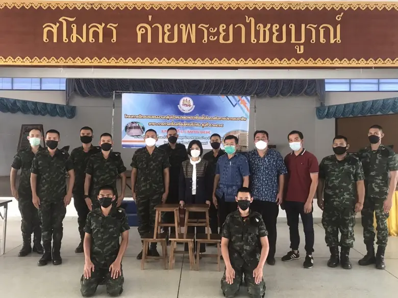 สนพ.แพร่ ดำเนินการฝึกอบรมโครงการฝึกอบรมแรงงานกลุ่มเป้าหมายเฉพาะเพื่อเพิ่มโอกาสในการประกอบอาชีพ รุ่นที่ 5/2565