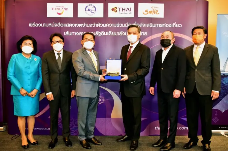 การบินไทย และไทยสมายล์ ร่วมมือกับการท่องเที่ยวแห่งประเทศไทยนำนักท่องเที่ยวจากอินเดียเข้าไทย  กระตุ้นเศรษฐกิจและการท่องเที่ยว