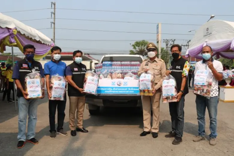 ชมรมผู้ประกอบการขนส่งบางสะพาน พร้อมด้วยผู...