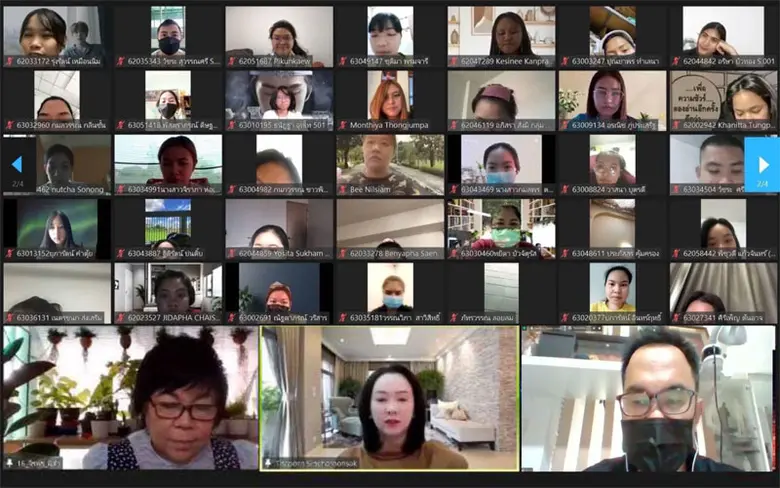 ผ่านไปเป็นที่เรียบร้อย สำหรับการจัดอบรมผ่...