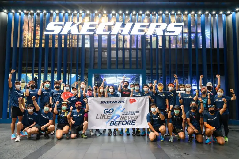 เคทีซีจับมือสเก็ตเชอร์ส จัดกิจกรรม "KTC Sports X SKECHERS City RC Run"