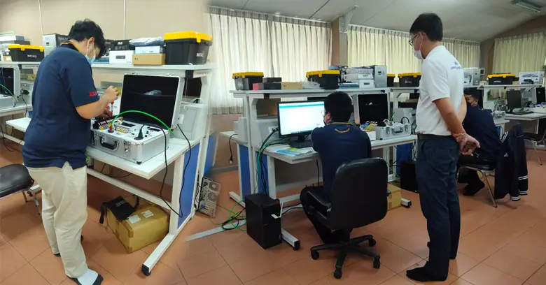 สถาบันพัฒนาฝีมือแรงงาน 6 ขอนแก่น ทดสอบมาตรฐานฝีมือแรงงานแห่งชาติรองรับการจ่ายค่าจ้างตามมาตรฐานฝีมือ