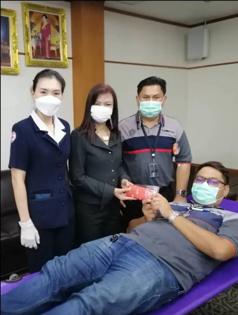 "ดานิลี่" ยืนหยัดประสานความร่วมมือ เหล่ากาชาดจังหวัดระยอง - กนอ. - WHA Group เชิญชวนบริจาคโลหิตต่อเนื่อง