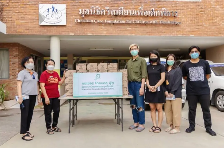 คชเชอร์ โกลบอล ฟู้ด ส่งมอบนม Organic Vall...