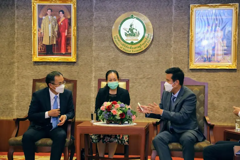 นายชัยวุฒิ ธนาคมานุสรณ์ รัฐมนตรีว่าการกระ...