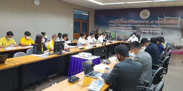 พัฒนาฝีมือแรงงานโคราช เดินหน้าหารือและขับเคลื่อนแผนพัฒนากำลังคนจังหวัดนครราชสีมา