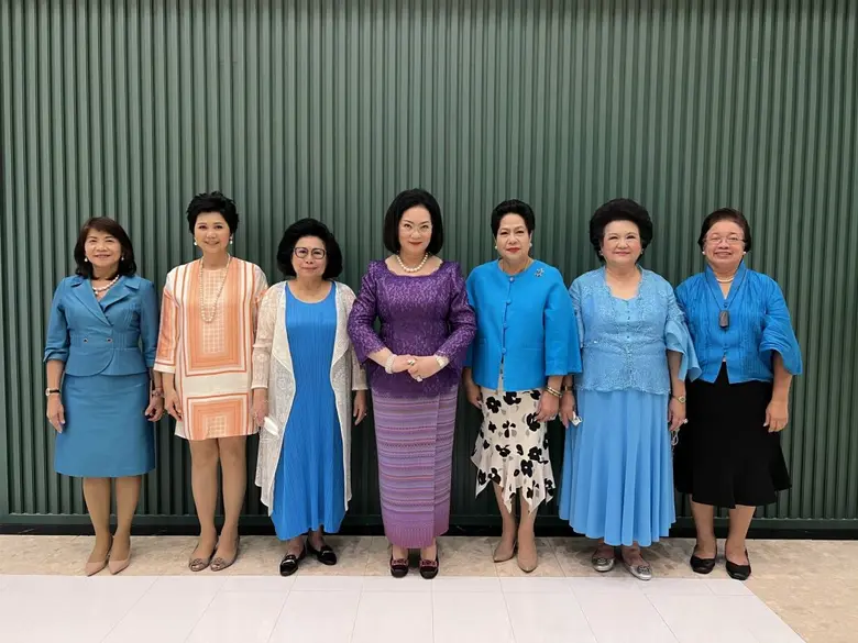 คุณหญิงปัทมา ลีสวัสดิ์ตระกูล ประธานชมรมผู...