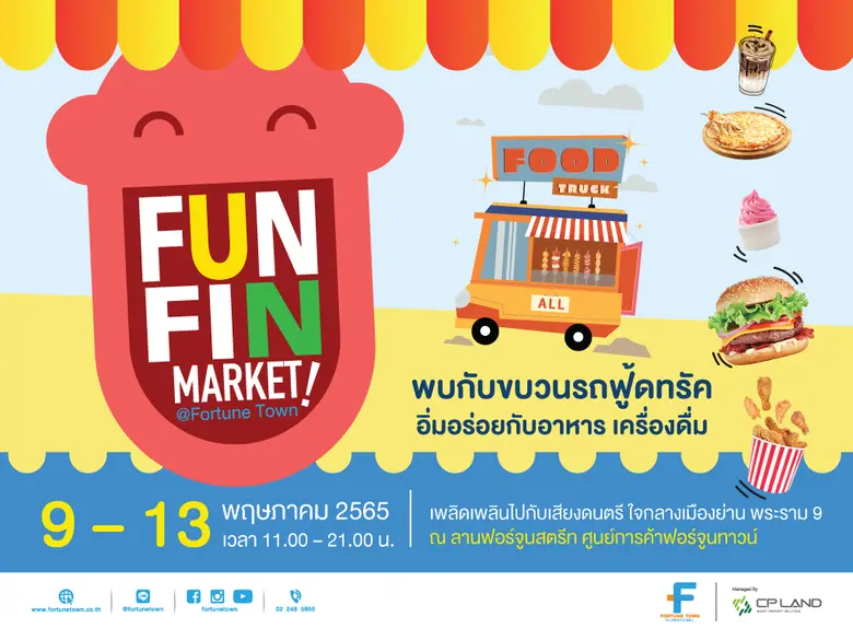 ศูนย์การค้าฟอร์จูนทาวน์ ยกทัพเหล่าขบวนรถฟ...