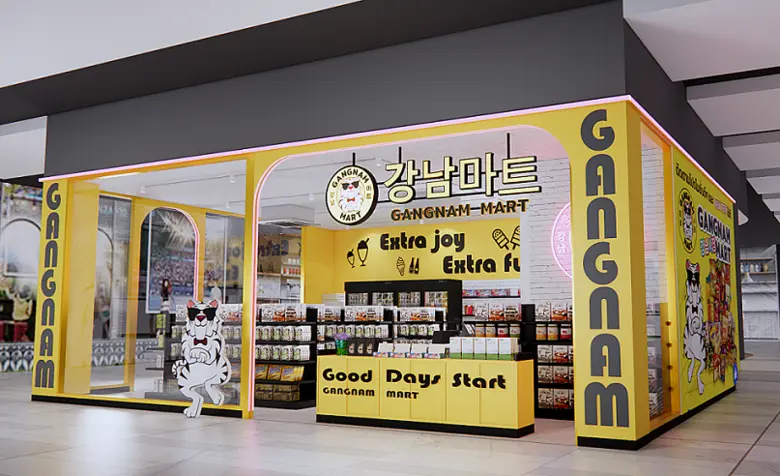 เปิดแล้ว GANGNAM MART สาขาศูนย์การค้าเอ็ม...