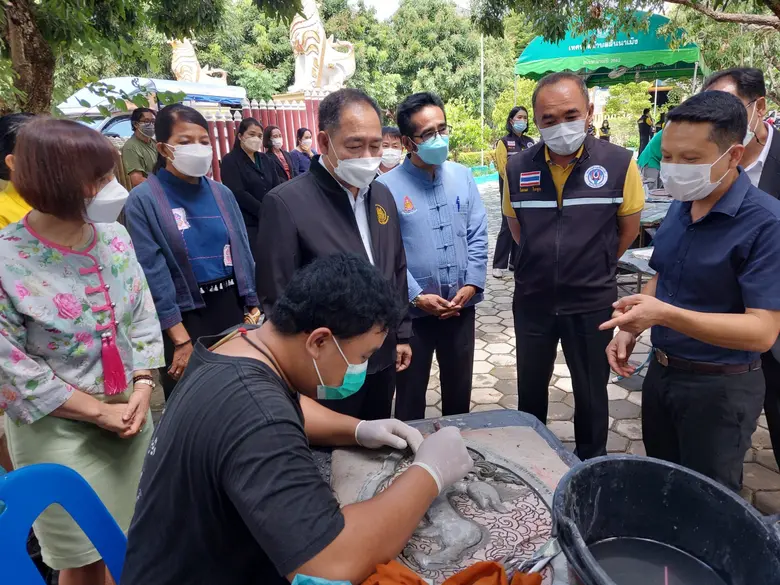 กรมพัฒนาฝีมือแรงงาน จับมือเครือข่ายสืบสานงานศิลป์อนุรักษ์นวัตกรรมงานปูนปั้นรูปแบบล้านนา มิให้เลือนหาย