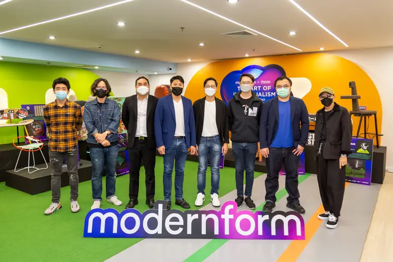 โมเดอร์นฟอร์ม จับมือ The Moon : Crypto & ...