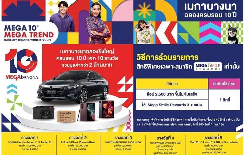 ศูนย์การค้าเมกาบางนา ศูนย์การค้าที่จะทำให...