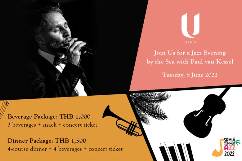 สัมผัสสุนทรีย์แห่งเพลงแจ๊สริมชายหาด ไปกับ Paul van Kessel ที่ ยู สมุย
