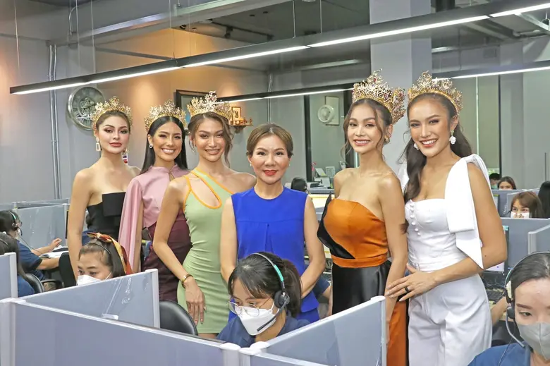 "อิงฟ้า" นำทีมมิสแกรนด์ไทยแลนด์ 2022 ขอบคุณ ผู้บริหาร NV