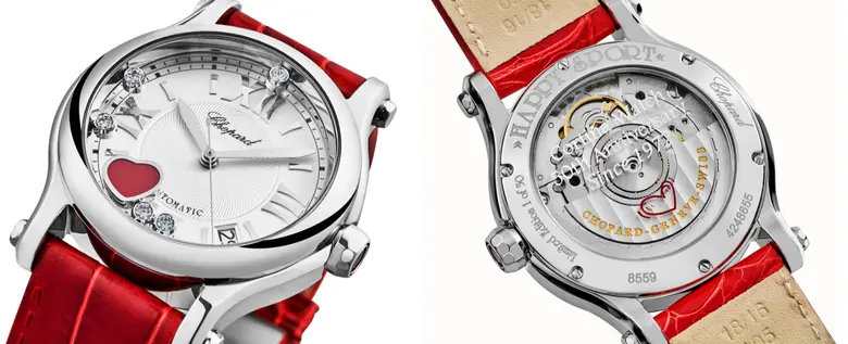 Chopard ร่วมฉลองวาระครบรอบ 50 ปี ของ Cortina Watch เปิดตัวนาฬิกา Limited edition สองรุ่นพิเศษ Happy Hearts และ Happy Moon
