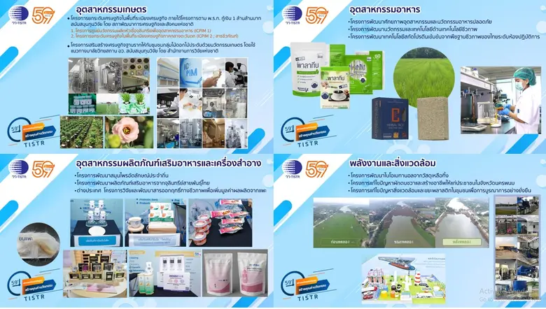 "59 ปี  วว."  ชูผลสำเร็จขับเคลื่อนนโยบาย  BCG ด้วย วทน. ร่วมพัฒนาเกษตรกร  ผู้ประกอบการ  เศรษฐกิจประเทศ อย่างยั่งยืน