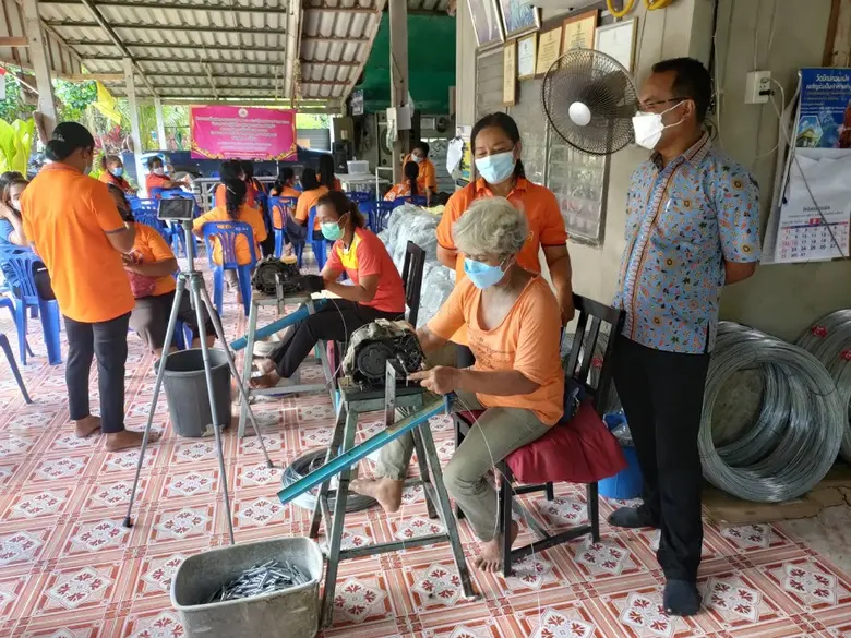 นายวาริน สองเมือง ผู้อำนวยการสถาบันพัฒนาฝ...