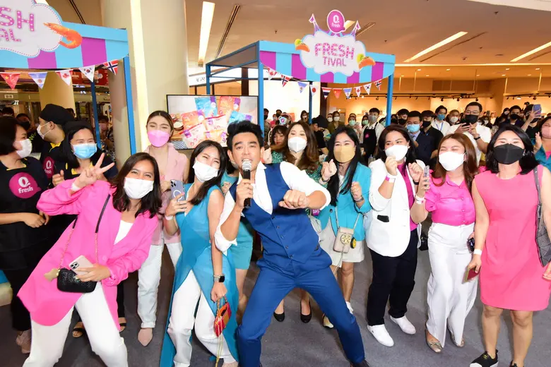 "Qfresh" ดึงไอดอลยุค '90 "มอส-ปฏิภาณ ปฐวีกานต์"  ขึ้นแท่นเป็นพรีเซ็นเตอร์คนล่าสุด พร้อมเปิดตัว ในงาน Qfresh Freshtival  "มหกรรมอาหารทะเล สดส่งตรงจากทุกมุมโลก" ณ สยามพารากอน