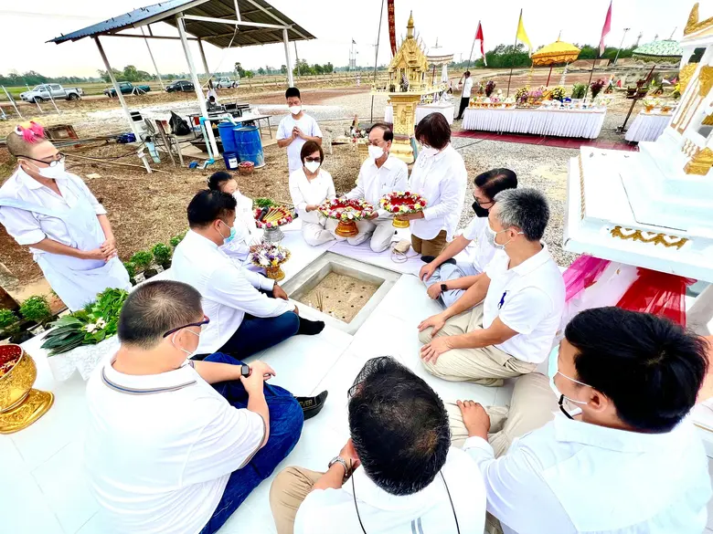 "UAC" ตั้งศาลพระภูมิแหล่งผลิตปิโตรเลียม L10/43 และ L11/43