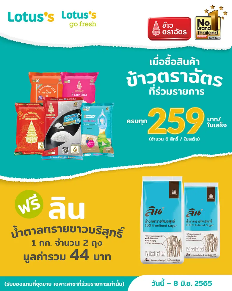 อะไรๆ ที่ว่าอร่อย แต่ถ้าลองชิมข้าวตราฉัตร...