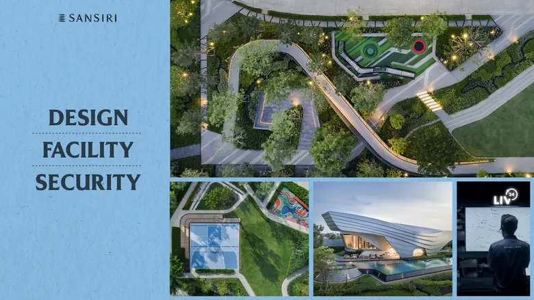 แสนสิริปั้น "กรุงเทพกรีฑา คอมมูนิตี้" 500 ไร่ มูลค่ากว่า 30,000 ล้านบาท ชูจุดแข็ง ทำเลโครงการ - คอมมูนิตี้สิ่งแวดล้อม - สิ่งอำนวยความสะดวก