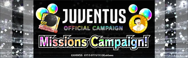 "Captain Tsubasa: Dream Team" 5th Anniversary Kicks Off & New Players Wearing the JUVENTUS Official Kit Debut!