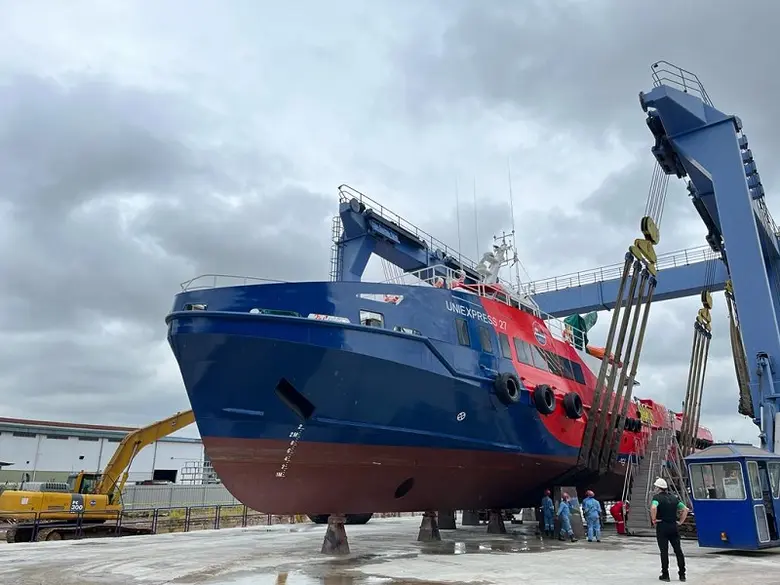 ยูนิไวส์ ออฟชอร์ เปิดตัวและส่งมอบเรือ UniExpress 27