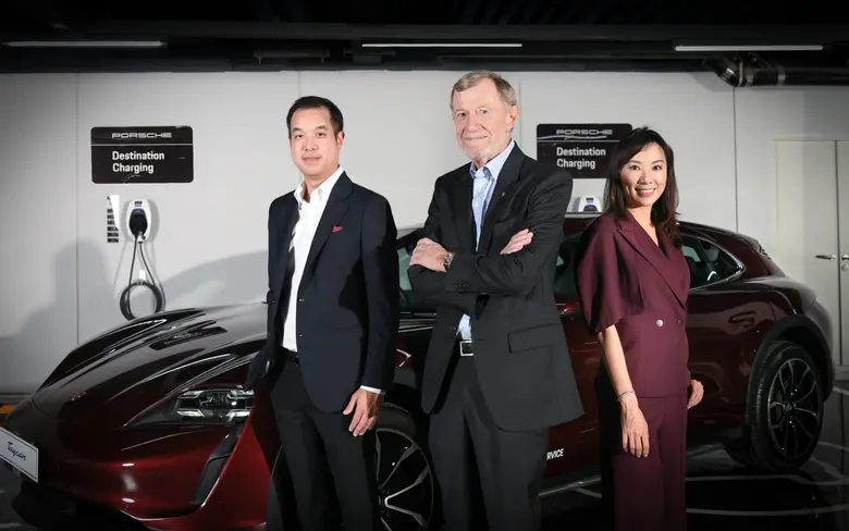 'ปอร์เช่' จับมือ 'อีโวลท์' รุกสถานี Public Charge ใจกลางกรุงและเมืองท่องเที่ยว รองรับแผนขยายสถานี EV ทั่วประเทศ