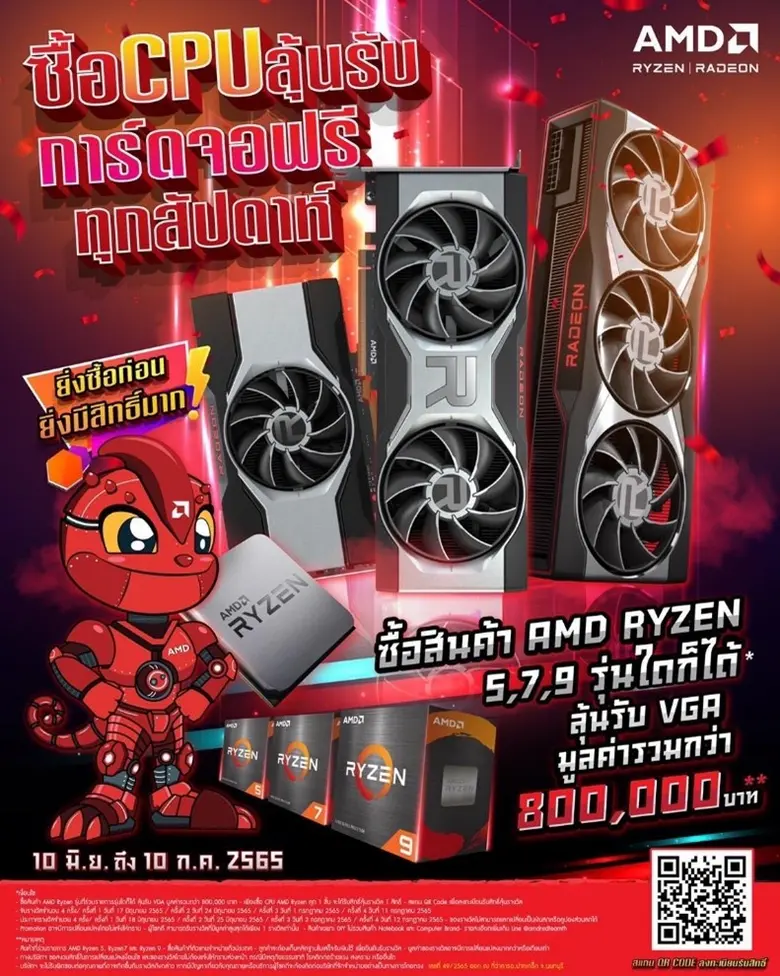 AMD ผู้นำนวัตกรรมโปรเซสเซอร์และกราฟิกการ์...