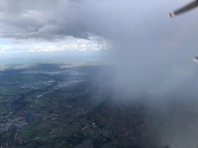 ฝนหลวงฯ ทำฝนช่วยพื้นที่ปลูกข้าวนาปีในพื้นที่ จ.ชัยภูมิ
