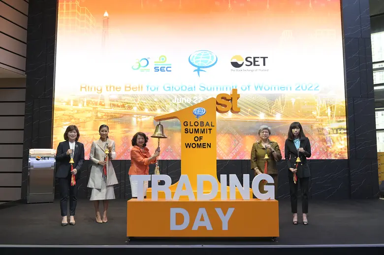 Women leaders rang the bell at the Stock ...