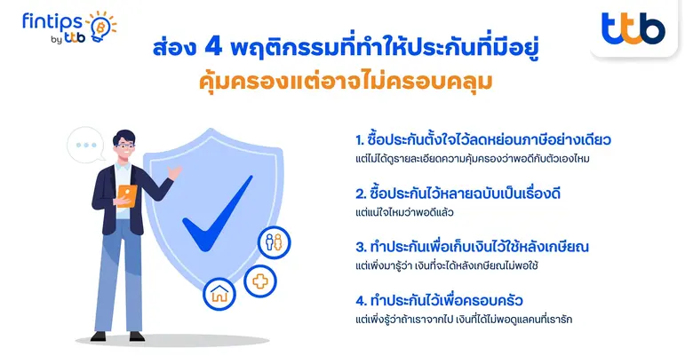 ในทุกครั้งที่ตัดสินใจซื้อประกัน เราควรพิจ...