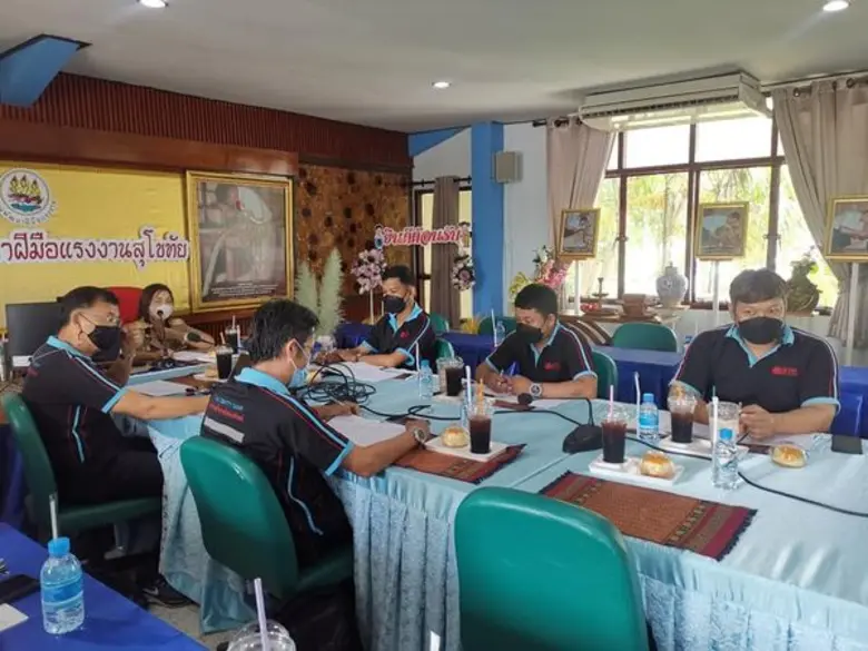 สำนักงานพัฒนาฝีมือแรงงานสุโขทัย นำโดย นาง...