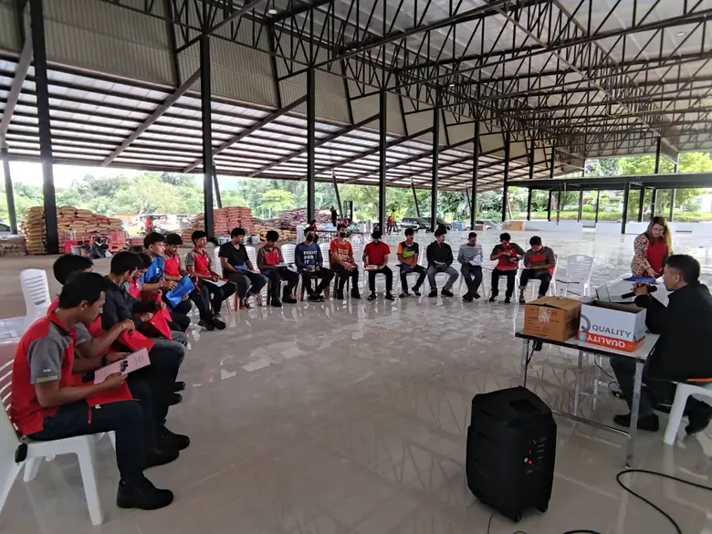 สำนักงานพัฒนาฝีมือแรงงานพังงา จัดอบรม "เชื่อมอาร์กโลหะด้วยมือ" เพิ่มผลิตภาพแรงงาน (STEM Workforce)