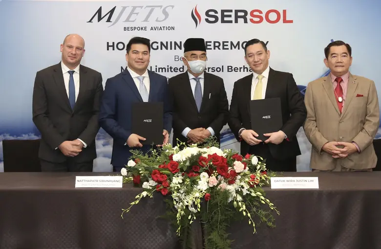 MJets Limited ("MJets") signs an agreemen...